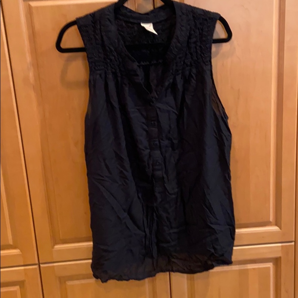 Women’s black XXL sleeveless top by Faded Glory